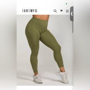Stylish Olive Leggings contour army leggings